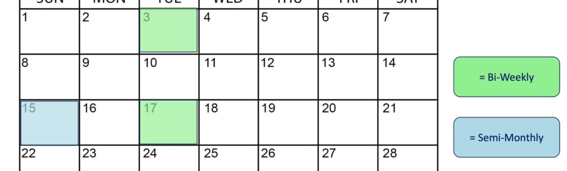 Semi Monthly vs Bi-Weekly Payroll – How To Differentiate Them