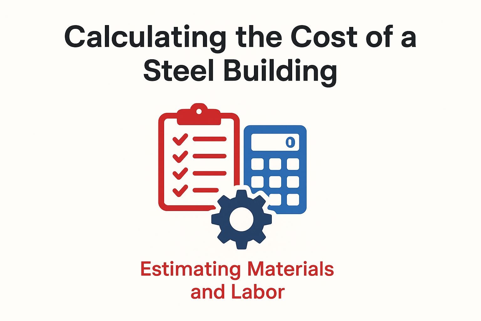 Calculating the Cost of a Steel Building Calculating the Cost of a Steel Building