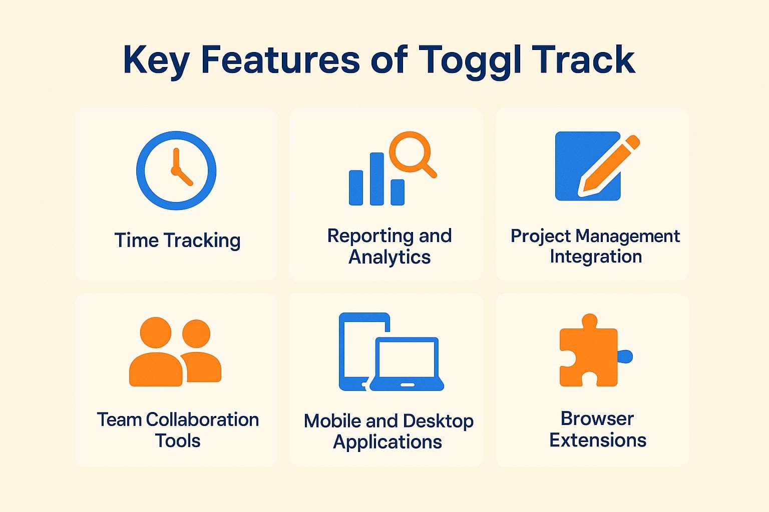 Key Features of Toggl Track