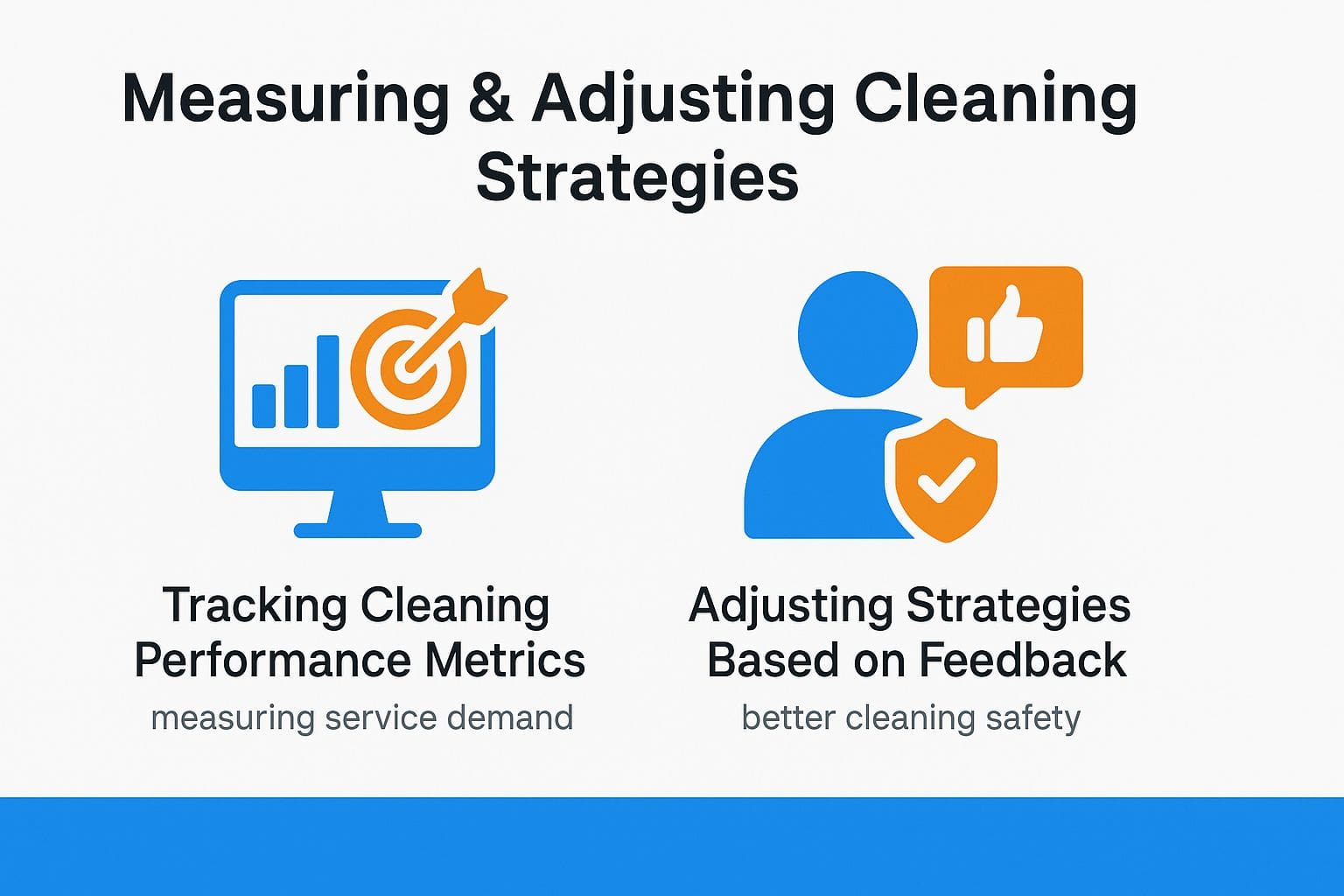 Measuring and Adjusting Cleaning Strategies for competitive analysis