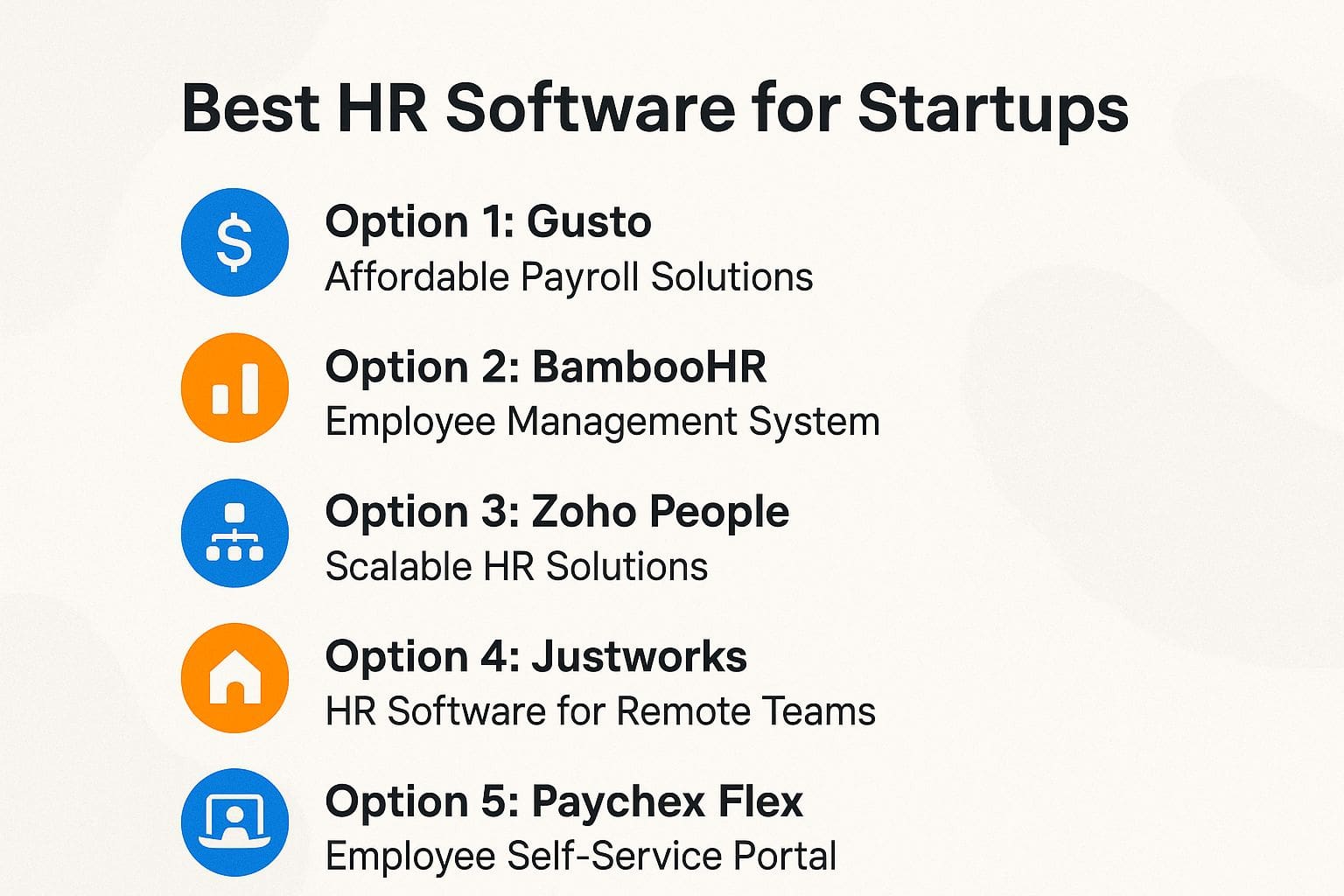 Best HR Software for Startups