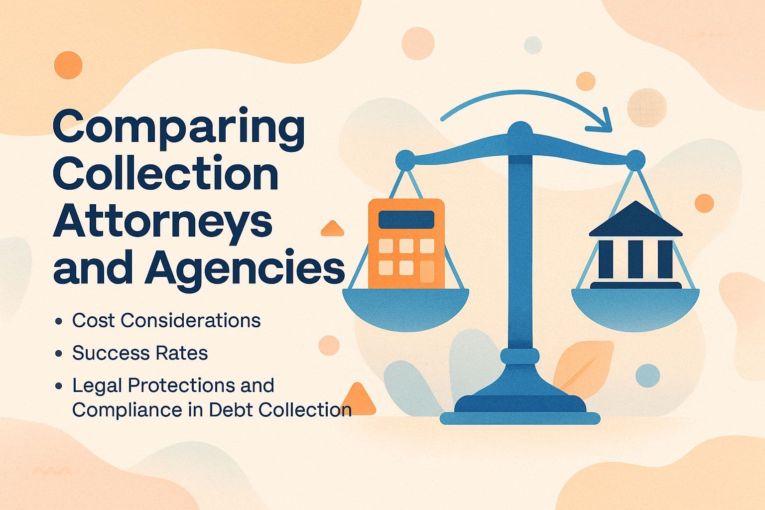 Comparing Collection Attorneys and Agencies