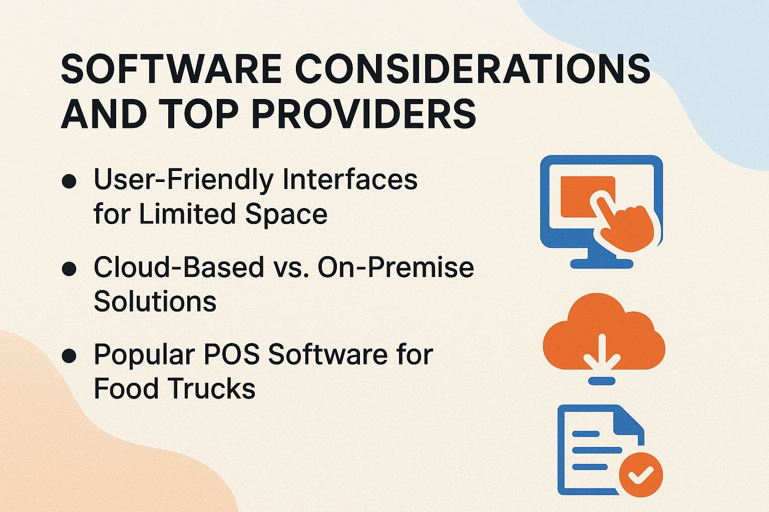 Software Considerations and Top Providers Software Considerations and Top Providers